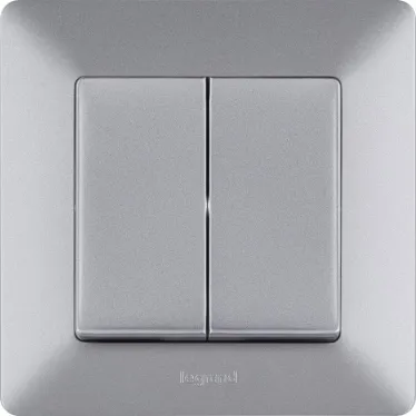 Valena LIFE Рамка 1 пост алюминий универсальная