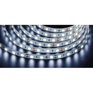 Лента светодиодная LEDx60/м 5м 14.4Вт/м 12В дневной