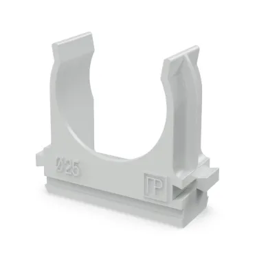 Крепеж 25мм для трубы ПС 100шт