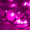 Светодиодная гирлянда ARD-STRING-CLASSIC-10000-BLACK-100LED-STD PINK (230V, 7W) | 025806 | Arlight