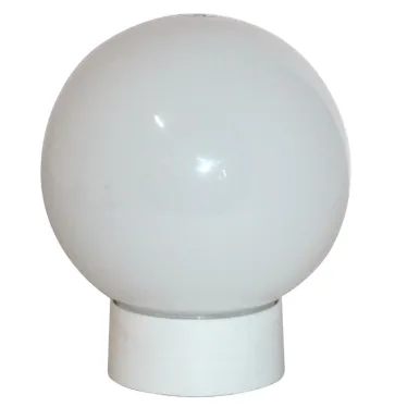 Светильник Шар 160 НББ 64-40-210 опал ПММА IP44 корпус прямой белый ГУ