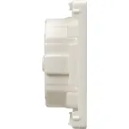 Valena LIFE Лицевая панель розетки 2К+З Белая