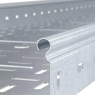 Лоток перфорированный 300х50х3000 0.7мм S3