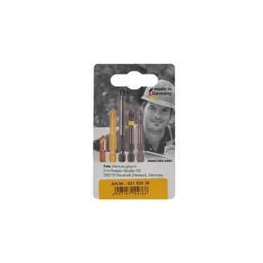 Бита крестовая PZ 2X25, серия Industrial, 2 шт в блистере