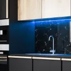 Лента светодиодная LED 5050/30RGB+30W-SMD 6 Вт/м 390 лм/м RGBW DC 12В IP20 10мм комплект лента и драйвер (блистер 3м) Basic Gauss