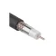 Кабель коаксиальный RG-6U, 75 Ом, CCS/Al/Al, 64%, бухта 100 м, черный OUTDOOR, REXANT