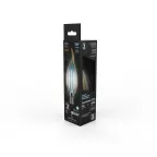 Лампа светодиодная LED 5Вт E14 220В 4100К свеча на ветру | 104801805 | Gauss