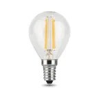 Лампа светодиодная LED 5Вт E14 220В 4100К шар | 105801205 | Gauss