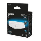 Лампа светодиодная GX53 11W 1050lm 6500K LED 1/10/100 | 108008311 | Gauss