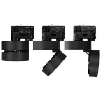 Светильник LGD-MONA-TRACK-4TR-R100-12W Warm3000 (BK, 24 deg) | 024996 | Arlight