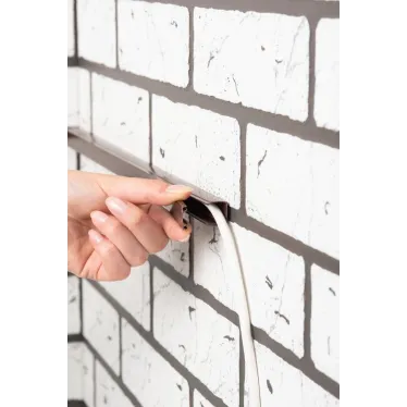 Канал кабельный 16х16 (тём. дерево) -Plast