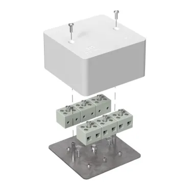 Коробка огнестойкая для кабель-канала 40-0460-FR6.0-12 Е15-Е120 85х85х45