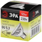Лампа накаливания галогенная GU5.3-JCDR (MR16) -50W-230V-CL (галоген, софит, 50Вт, нейтр, GU5.3) (10/200/6000)