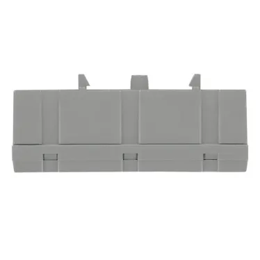 Шина фаза L 6х9мм 10 отверстий латунь серый изолированный корпус на DIN-рейку PROxima