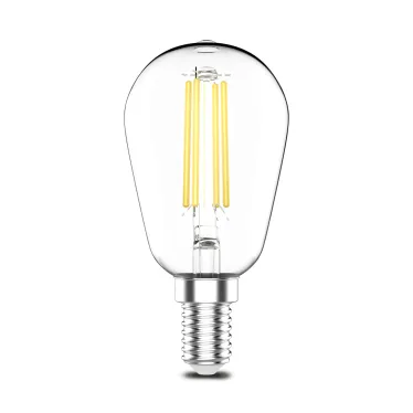 Лампа светодиодная Basic Filament ST45 4,5W 470lm 2700К Е14 LED 1/10/50 | 1141115 | Gauss