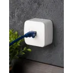 Розетка Минск RJ-45 1-местная ОП 1А 120В белая