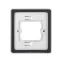 Рамка 1-местная скрытая проводка S44A серый