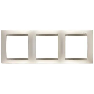 Рамка на 3 поста 15 шампань