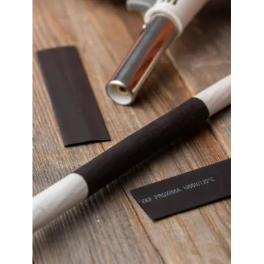 Трубка термоусаживаемая ТУТ нг 14/7 черная в отрезках по 1м PROxima