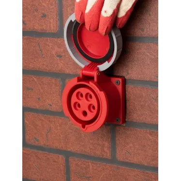 Розетка стационарная внутренняя 3252 3Р+РЕ+N 32А 380В IP67 PROxima