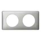 Рамка, двухпостовая, сильвер пунктум