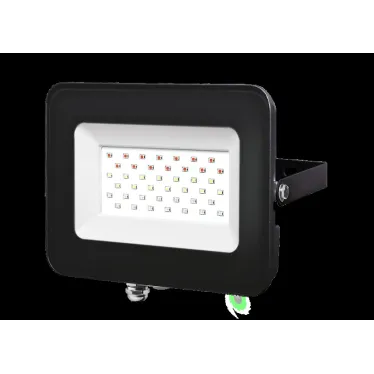 Прожектор светодиодный ДО-30w RGB IP65 черный корпус