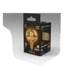 Лампа светодиодная Filament G100 4W 380lm 2400К Е27 golden Baloon LED 1/20 | 147802004 | Gauss