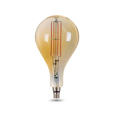 Лампа светодиодная LED Vintage Filament A160 8W E27 160*300mm Amber 780lm 2400K 1/6 | 149802008 | Gauss