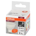 Лампа светодиодная LED 7 Вт GU5.3 4000К 560Лм спот 220 В (замена 60Вт) OSRAM