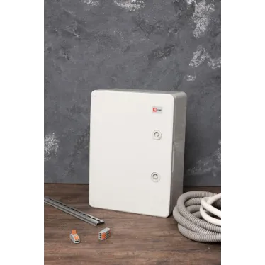 Бокс пластиковый с монтажной платой 350х250х150 мм IP65 PROxima