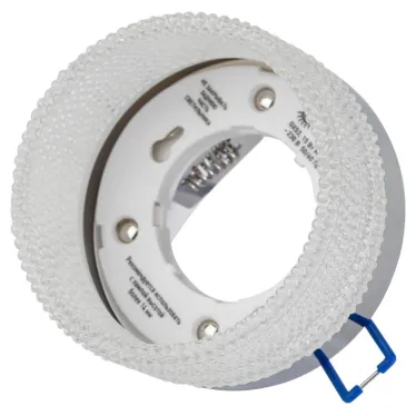 Встраиваемый светильник под лампу GX53 DK97 CH/TR хром прозрачный