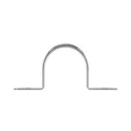 Скоба металлическая 26мм двухлапковая оцинкованная