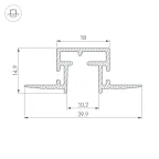 Светильник LGD-GELIOS-4TR-R80-30W Warm3000 (BK, 20-60 deg, 230V) (arlight, IP20 Металл, 3 года) | 031225 | Arlight