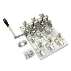 Разъединитель-предохранитель РПБ-2 250А левый привод, без ППН Basic | rpb-r-250l | EKF