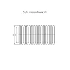 Труба гофрированная ПВХ тяжелая зонд д63