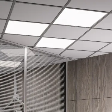 Светильник светодиодный ДВО 36 Вт 3200 лм 6500К AC 220В IP20 595х595х19мм матовый опал Офис Gauss