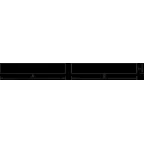 Светильник CLEAN 595 EM mat tempered glass 4000K GRILIATO
