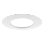 Монтажное кольцо для уменьшения монтажного отверстия d-133 белое