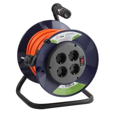 Удлинитель силовой RPx-4es-3х0.75-30m на п. катушке c/з 4 гн 30м ПВС 3х0.75 RPx-4es-3х0.75-30m