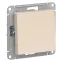 Выключатель одноклавишный ATLASDESIGN схема 1 10АХ механизм бежевый