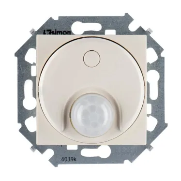 15 Выключатель с датчиком движения 500Вт 230В винтовые зажимы слоновая кость