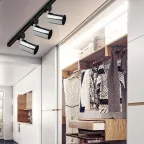 Светильник Трек GU10, 55*165 мм, хром TR14-GU10 CH (50/1200)