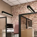 Лампа светодиодная LED 20 Вт 1600 лм 6500К трубка Т8 холодный G13 AC 220В стеклянная Elementary Gauss