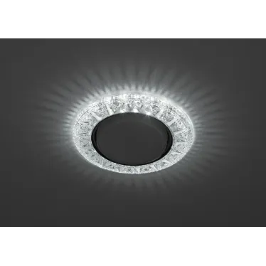 DK LD22 SL/WH Точечные светильники декор cо светодиодной подсветкой Gx53, прозрачный