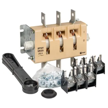 Выключатель-разъединитель ВР32У-35А31220 250А 1 направление с дугогасительными камерами несъемная левая/правая рукоятка MAXima