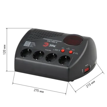 Стабилизатор напряжения компактный СНК-1000-Ц цифровой дисплей160-260В/220В, 1000ВА