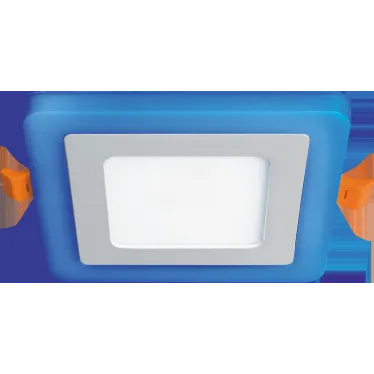 Светильник светодиодный ДВО NLP-SC2-6+2W-WB-LED (140x140) 6Вт 3300-5300К IP20 опал | 71823 | Navigator