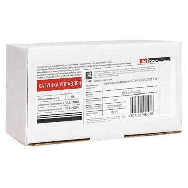 Катушка управления КТЭ F 630А 220В