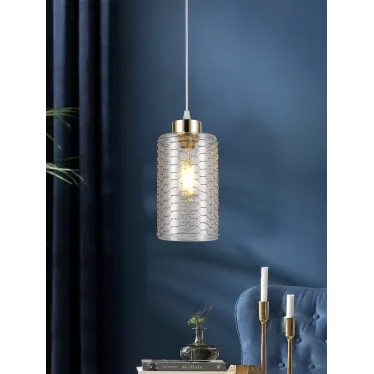 Светильник подвесной (подвес) Malice 9124-201 1 х Е27 40 Вт модерн потолочный