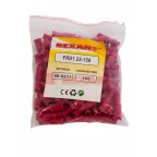 Разъем штекерный изолир гнездо 4 мм 0.5-1.5 кв мм (РШи-м 1.5-4 РШИм 1,25-5-4) красный, REXANT